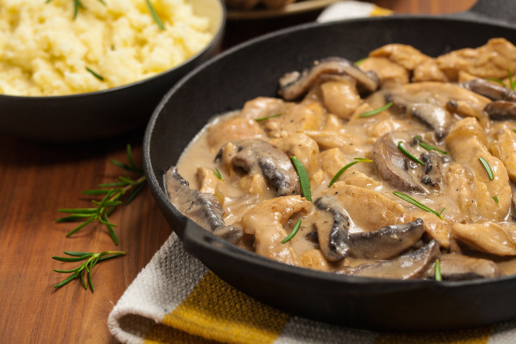 Mushroom Lemon Sauce