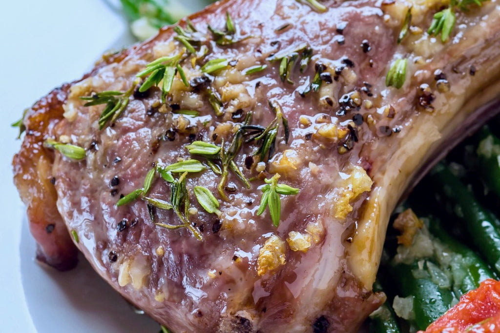 Lamb with preserved lemon marinade