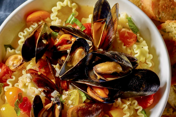 Mussels Mafaldine