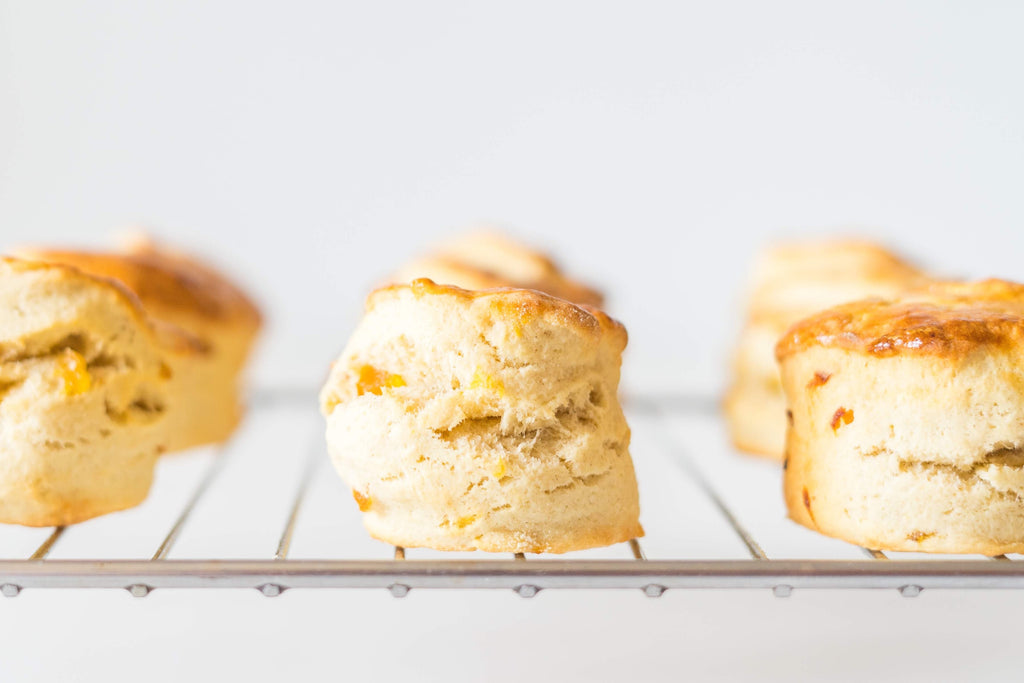 Meyer Lemon Lavender Scones