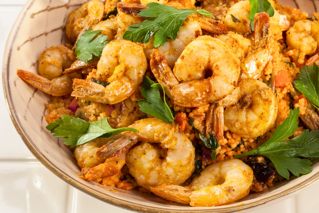 Moroccan-spiced Shrimp