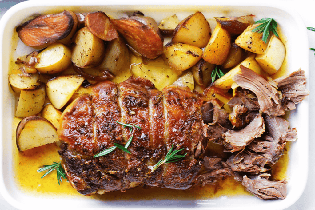 Preserved Lemon Lamb Roast